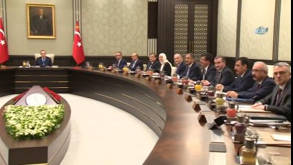 Bakanlar Kurulu, Cumhurbaşkanı Erdoğan Başkanlığında Toplandı