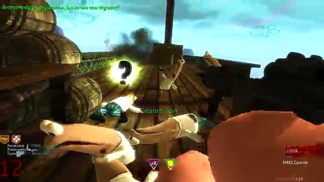 SPONGEBOB ZOMBIES: PIRATE SHIP GUN GAME ★ Call of Duty Zombies Mod