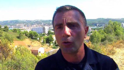 Le Commandant Bruno Marcelle revient sur l'intervention des sapeurs-pompiers.