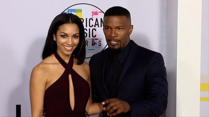 Corinne Foxx and Jamie Foxx 2017 American Music Awards Red Carpet