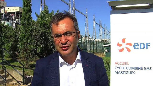 Francisco Martinez, directeur de la centrale EDF de Martigues