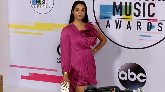 Lilly Singh 2017 American Music Awards Red Carpet