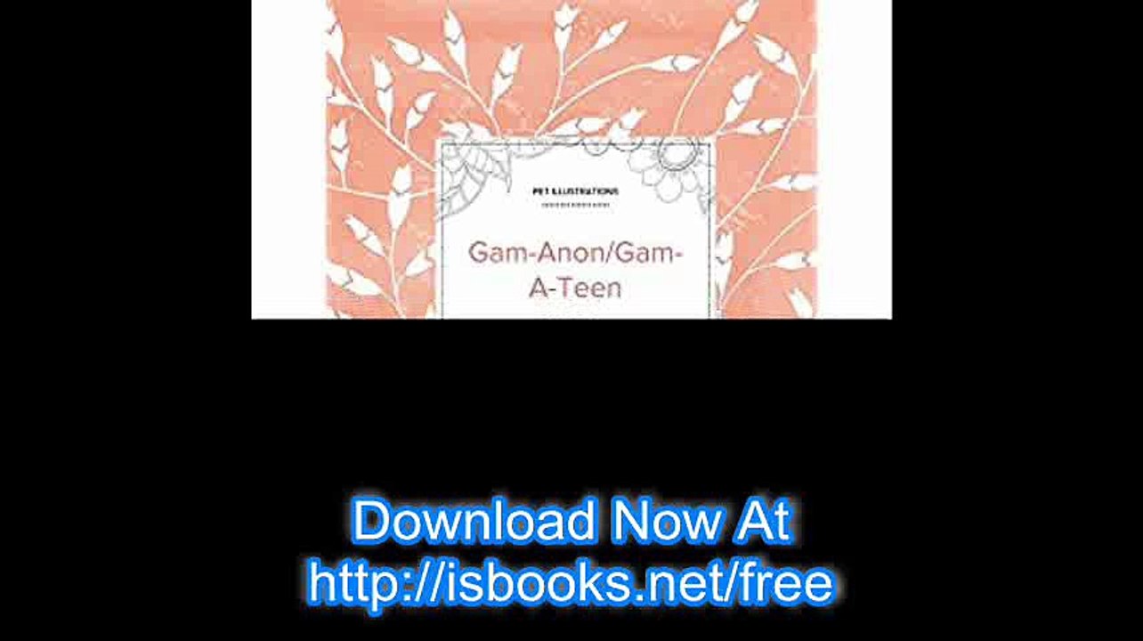 Adult Coloring Journal Gam-Anon-Gam-A-Teen (Pet Illustrations, Peach Poppies)