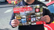 L'interview du Lieutenant De Peretti, de l'amicale des pompiers de Martigues.