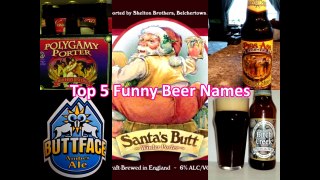 Top 5 Funny Beer Names