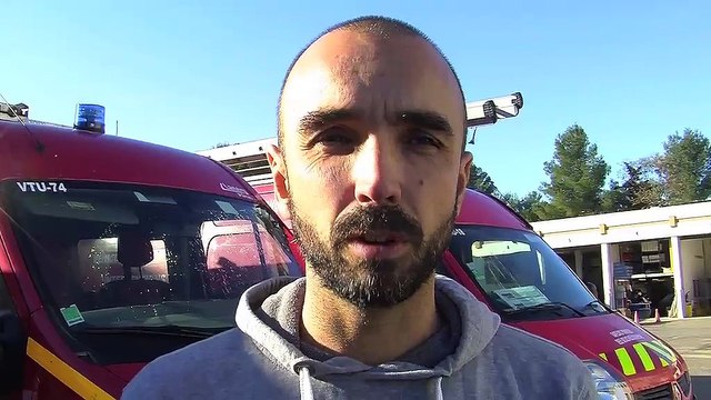 Guillaume Serrus, Président de l'Amicale des Sapeurs-Pompiers de Martigues