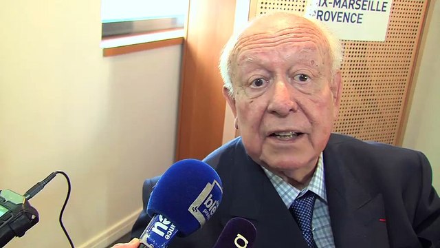 Jean-Claude Gaudin, président de la Métropole Aix Marseille Provence.