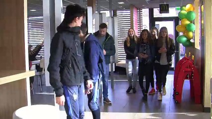 Ouverture au public du Mc Do Fos sur Mer le 13 décembre 2016