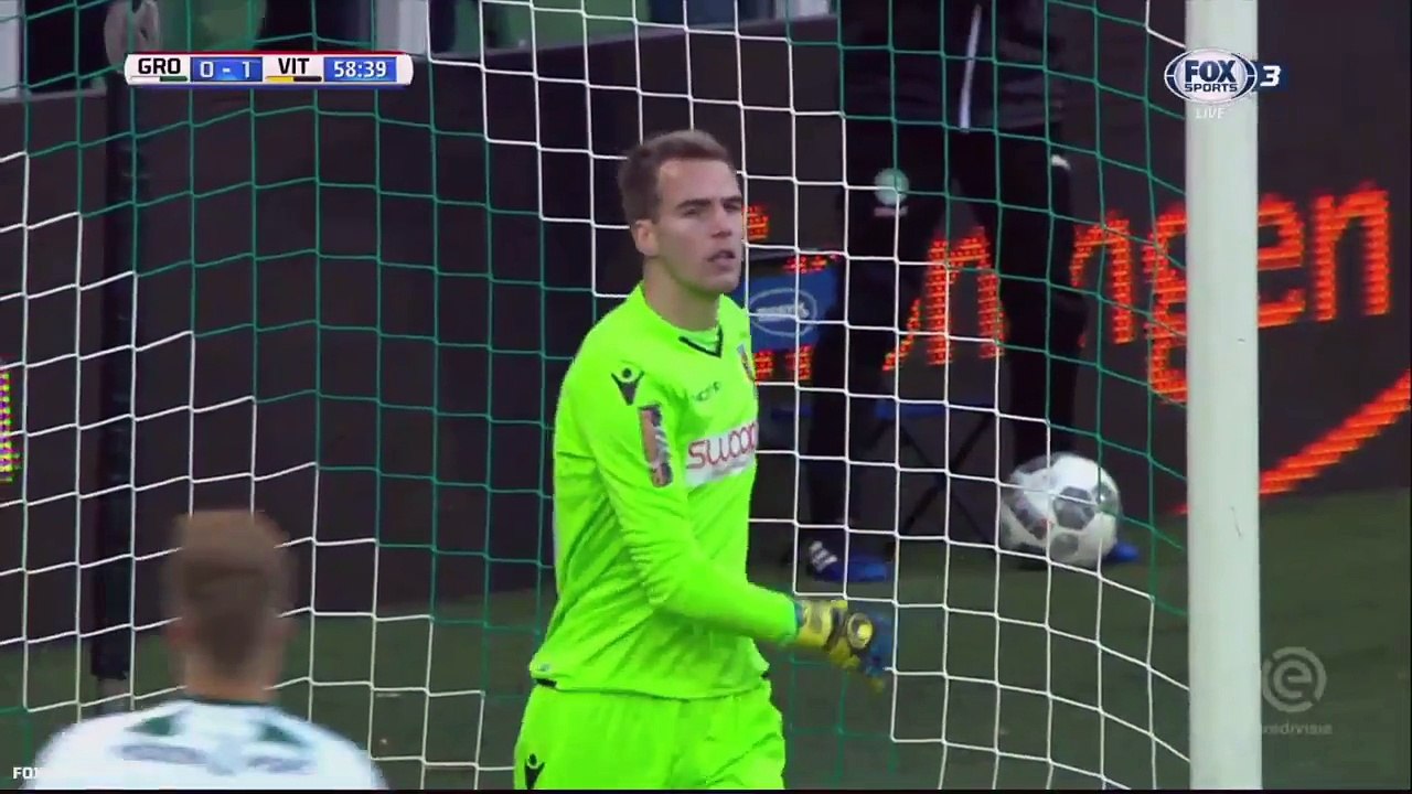 Fankaty Dabo funny own goal ● FC Groningen - Vitesse 19-11-2017 ●