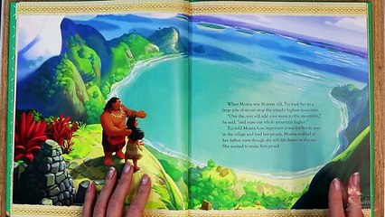 ASMR VAIANA/MOANA DISNEY STORY TELLING BOOK READING (ear to ear)