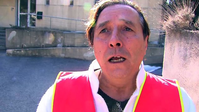 Michel Nunez, secrétaire général de la CGT des Hospitaliers de Martigues.