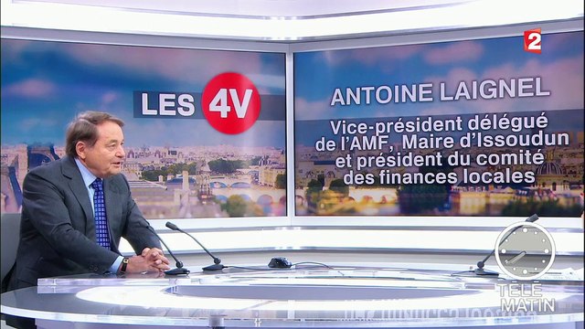 Les 4 Vérités - Les maires attendent des engagements de Macron à leur 100e congrès