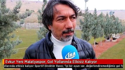 Evkur Yeni Malatyaspor, Gol Yollarında Etkisiz Kalıyor