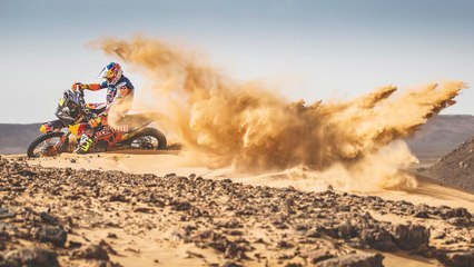 Who said preparing for Rally Dakar is exhausting?