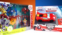 Mini-Con Robots Fight! Transformers Robots in Disguise Autobots, Drift, Bumblebee, Sideswipe