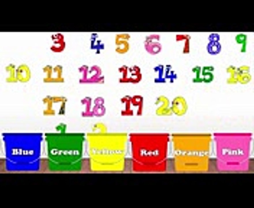 Learn Colors Numbers Sorting for Kids Educational Video Kindergarten Preschool Game