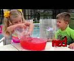 Bad Baby Learn Colors with Color Drinks Baby Songs Nursery Rhymes for children