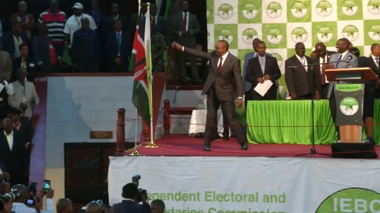 Kenia: Wiederwahl von Uhuru Kenyatta bestätigt