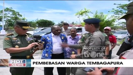 Satgas Terpadu TNI-Polri Pantau Persiapan Penampungan Warga Tembagapura