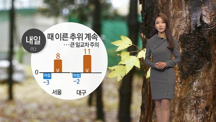 [날씨] 아침에도 영하권 추위...낮부터 추위 풀려 / YTN