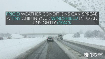 How to prevent cold weather from cracking your windshield