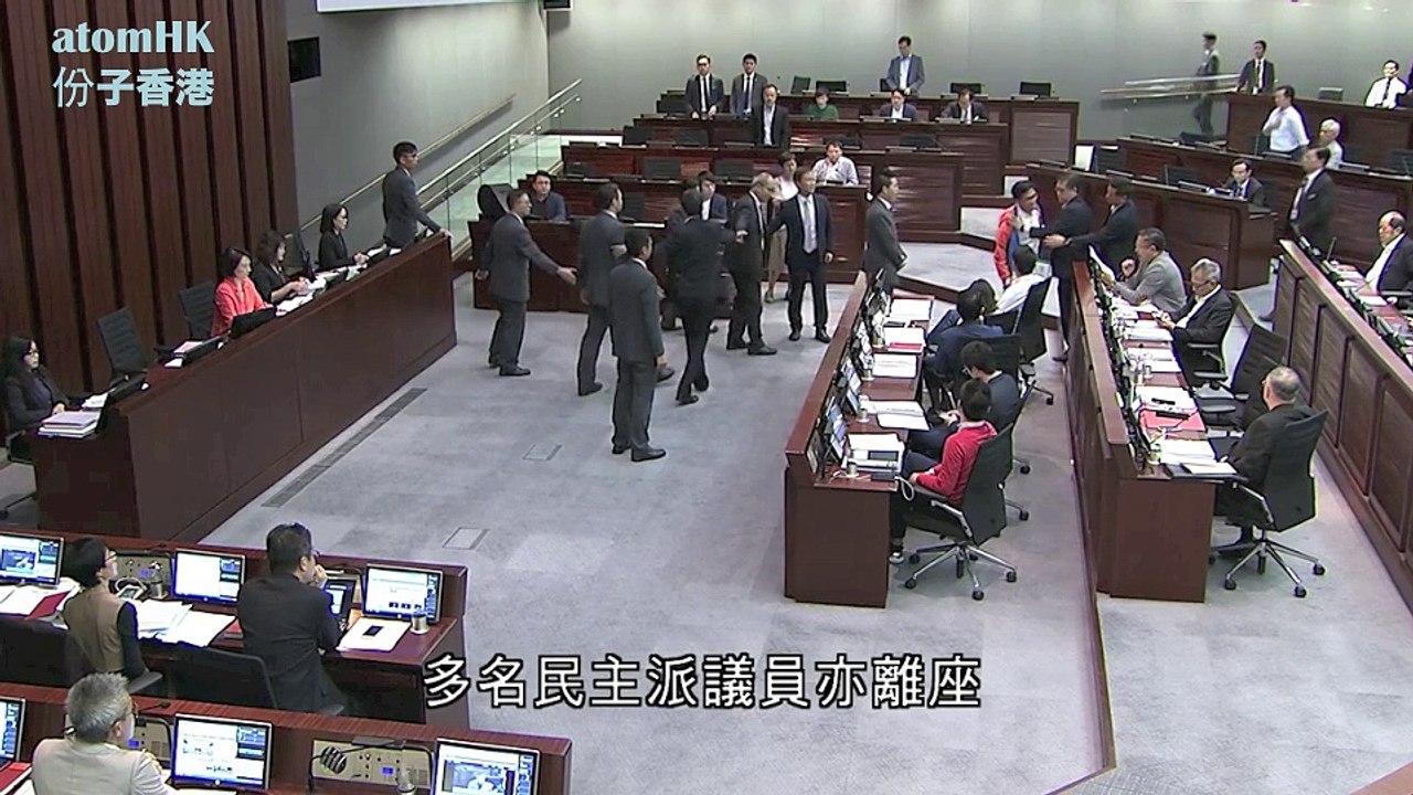 【修改議規】 隨時剪布 限時辯論 陳志全屌爆建制 全委會應被視為大會 不應改變法定人數