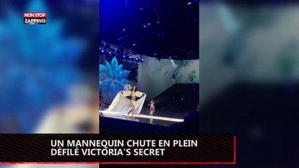 Victoria's Secret : un mannequin fait une énorme chute pendant le défilé 2017 ! (Vidéo)
