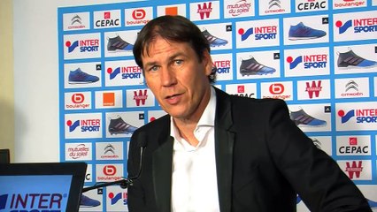 Rudi Garcia très heureux de retruver le stade Pierre Mauroy vendredi soir