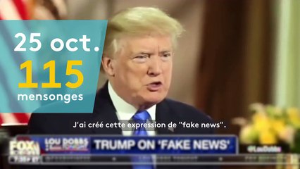 Obamacare, "fake news"... Voici le compteur des mensonges de Donald Trump depuis son investiture