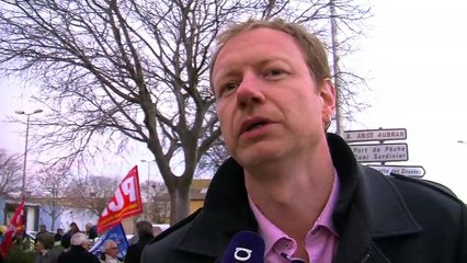 Pierre Dharréville, secrétaire départemental du PCF.