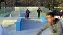 Ce nouveau skate park est implanté parc du Gour.