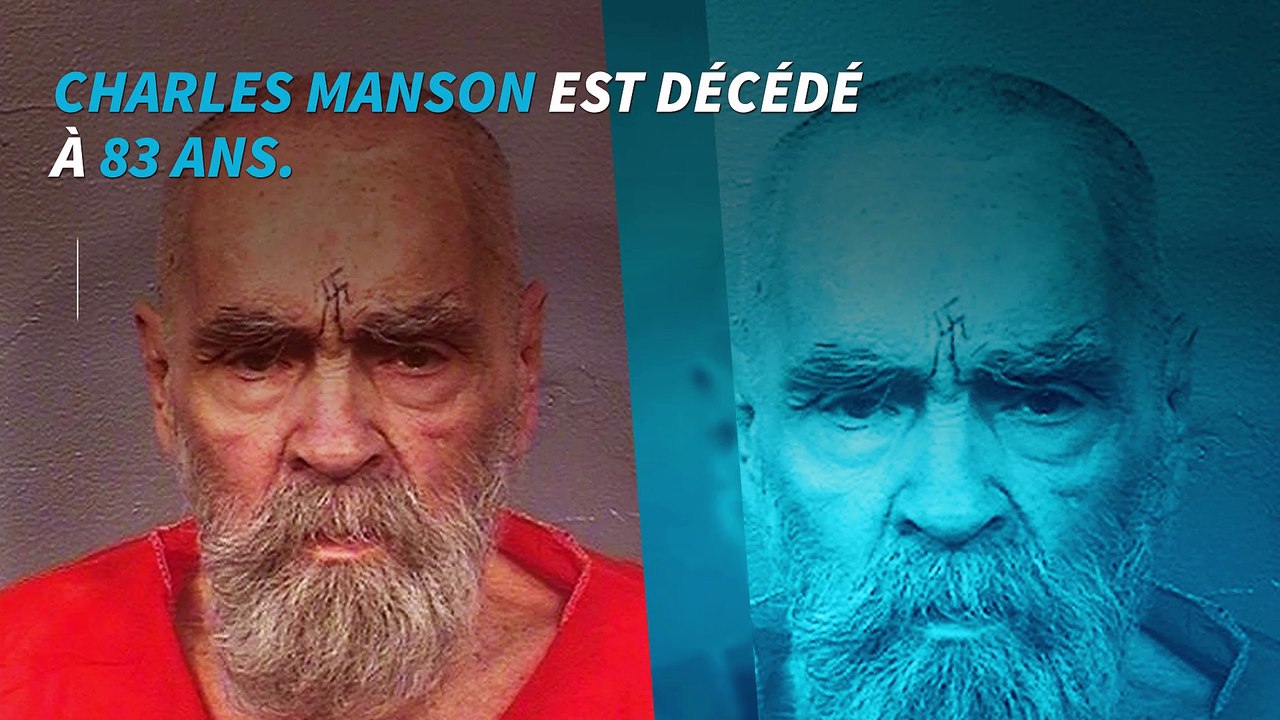 Le tueur psychopathe américain Charles Manson est mort