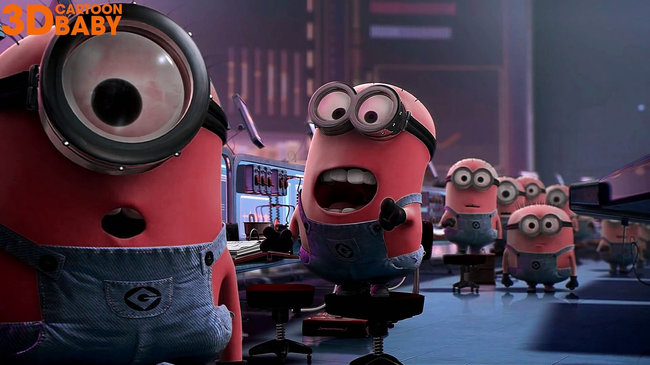 Learn Colors With Minions Banana Despicable Me   Learn Colors For Kids 3D CARTOON BABY