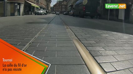 Le chant du cygne du fil d'or à Tournai