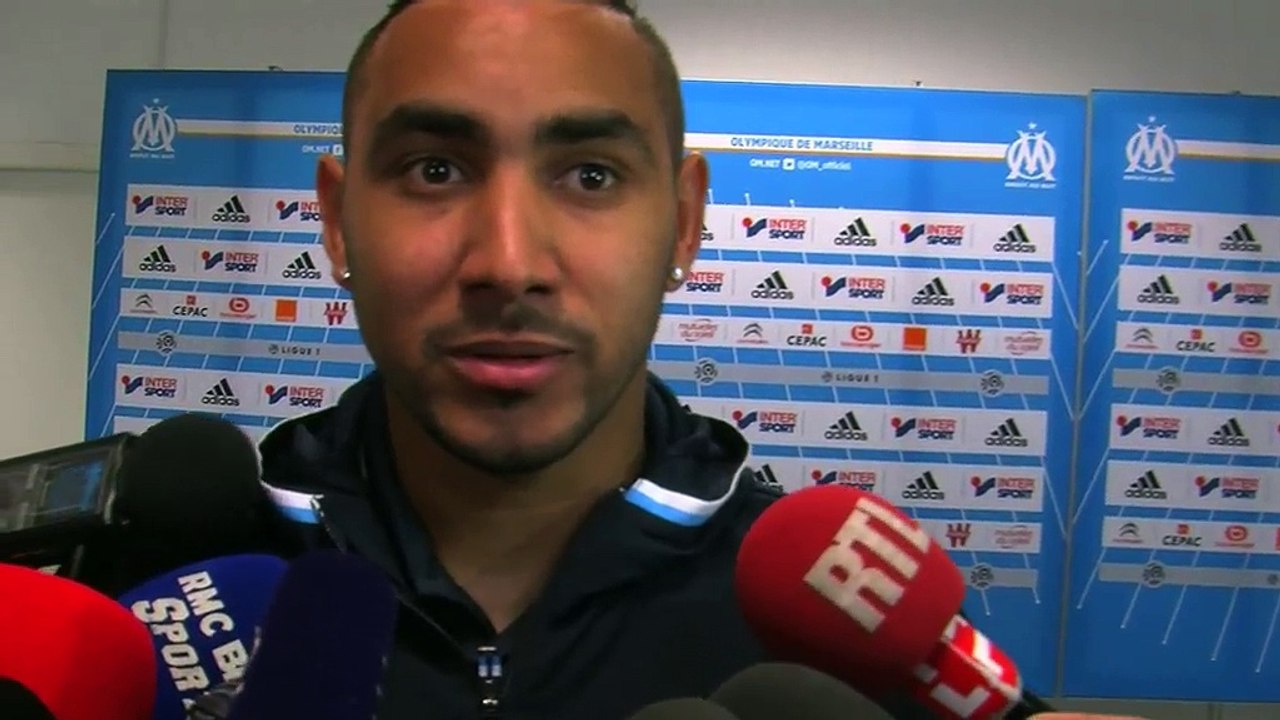 Dimitri Payet après le match nul face à Dijon en zone mixte