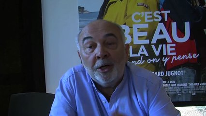 Gérard Jugnot au Cezanne à Aix pour "C'est beau la vie quand on y pense"