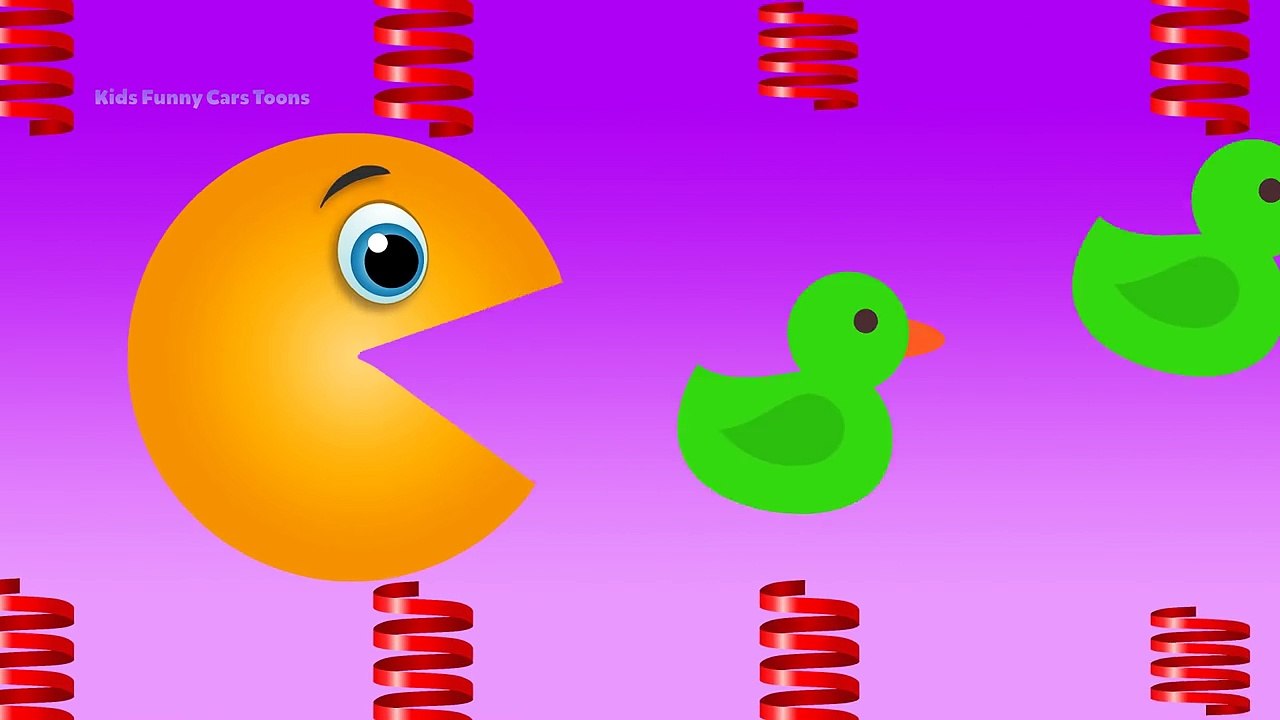 Learn Colors Pacman for Babies Kids - Spring Colors Packman - Fun ...