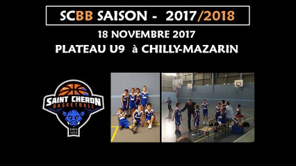 VIDEO PLATEAU U9 A CHILLY-MAZARIN (18./11/2017) : 2 VICTOIRES !