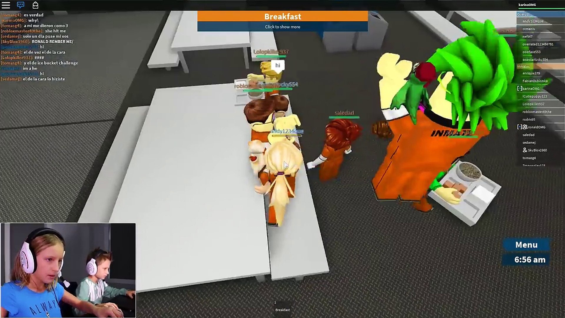 How Can I Escape From Roblox Prison Life V2 0 Video Dailymotion - karina and ronald playing roblox escape prison