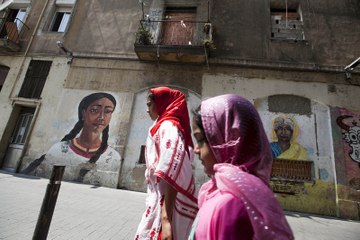 Barrio del Raval, multiétnico y pluricultural. Barcelona