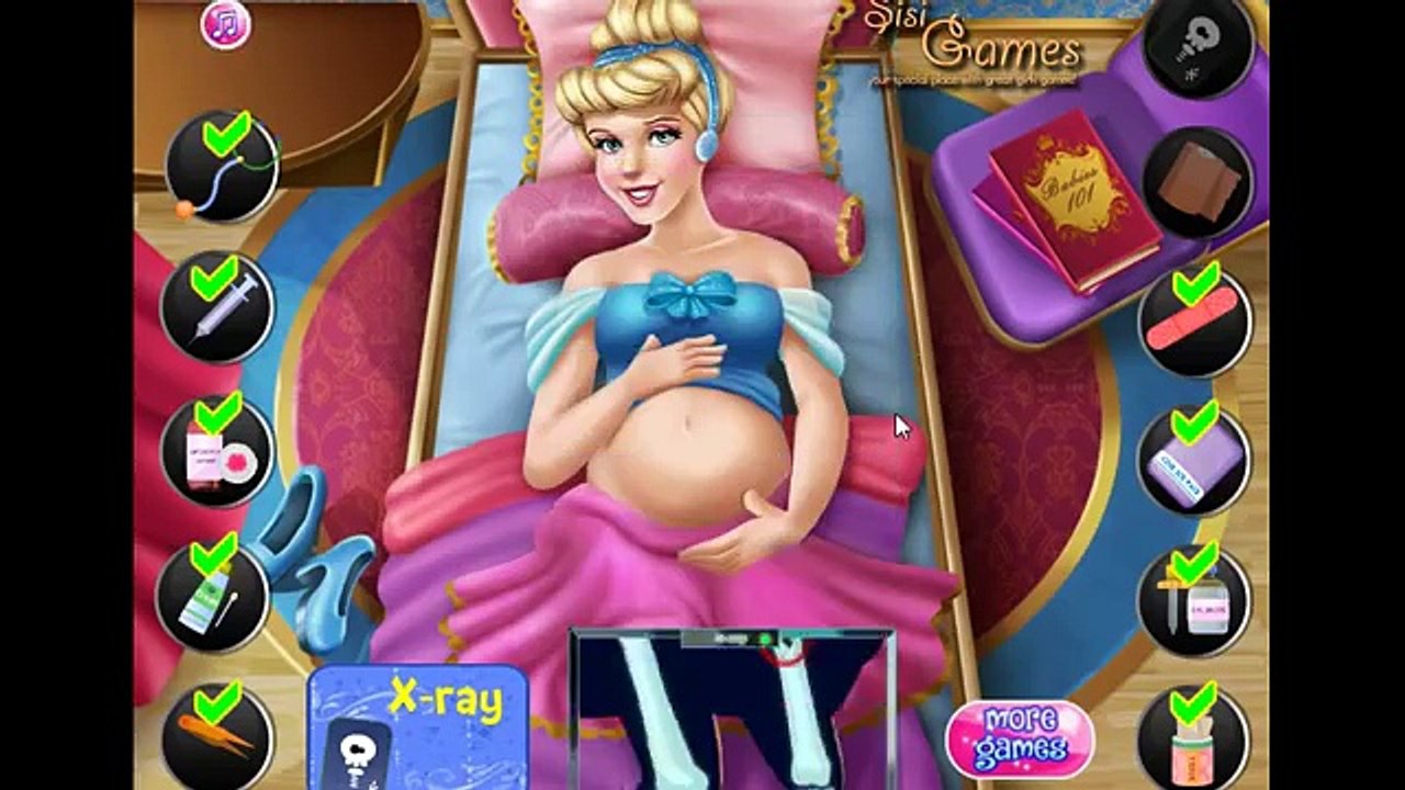 Pregnant Cinderella Accident Emergency Game - Pregnant Cinderella In Hospital Game
