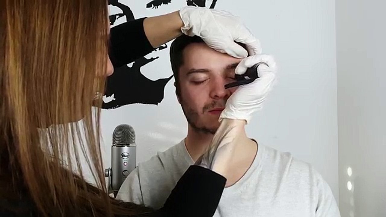 ASMR Eye Exam Roleplay - Extreme Weird & No Talking