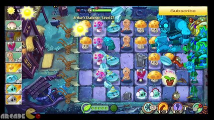 Plants Vs Zombies 2 Dark Ages: Part 2 Dark Ages Zombie King Battle Arthurs Challenge Level 30