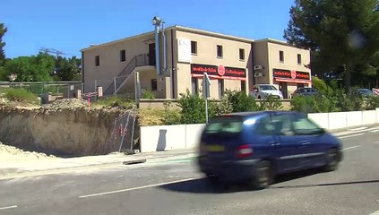 Le chantier du futur Pôle emploi à Croix-Sainte