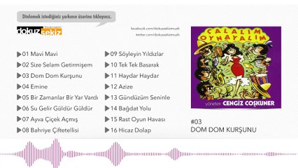Cengiz Coşkuner - Dom Dom Kurşunu  (Official Audio)