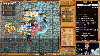 바람의나라★ 최종사냥터 풀템 천인 봉래산 사냥 체험기?!(17.05.12 #1)[황인욱TV]