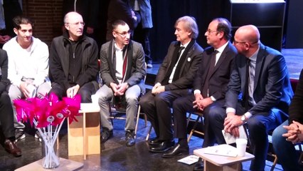 A Molenbeek, François Hollande veut "montrer qu'il y a un espoir"