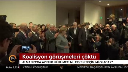 Koalisyon görüşmeleri çöktü