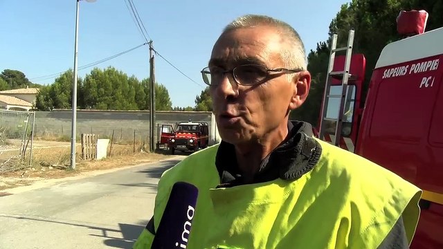 Le Capitaine Serge Piacentini au micro d'Ulrich Téchené