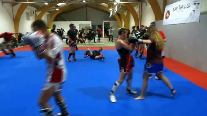 Assauts lors du stage avec Anissa Meksen